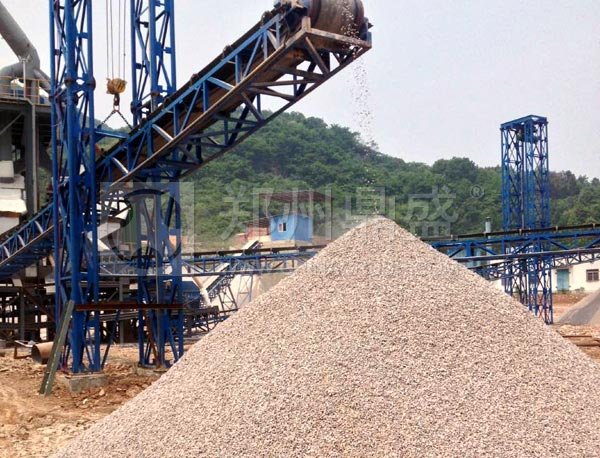 嘉鱼葛洲坝时产800吨砂石生产线正式投产!